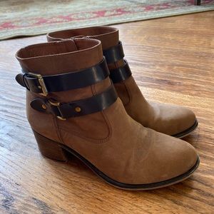 Brown Franco Sarto Booties